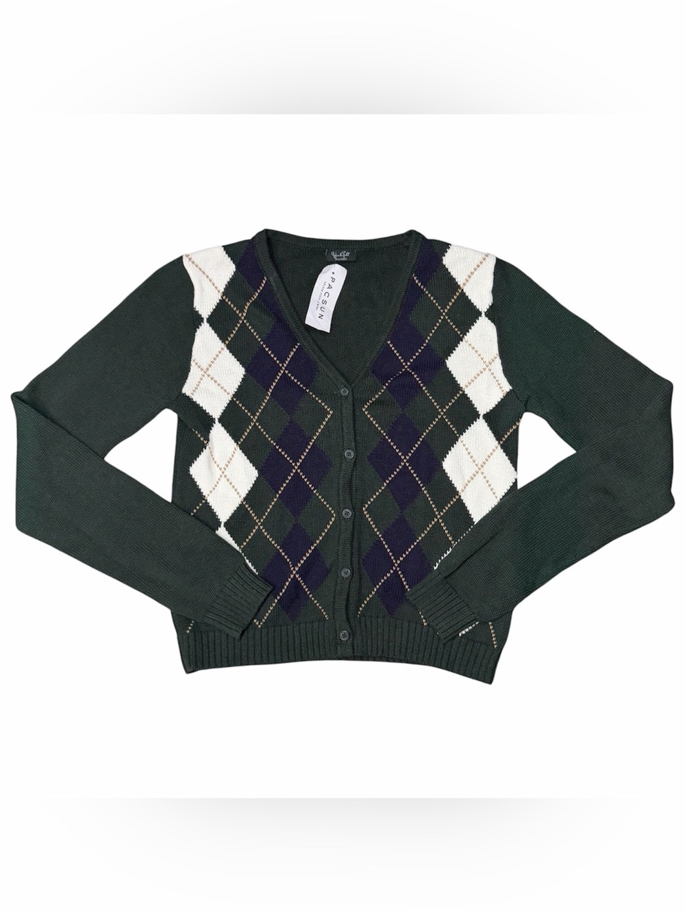John Galt Green Elizabeth Argyle Cardigan